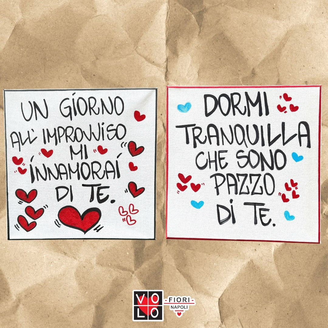 VOLOFIORI SU TELA